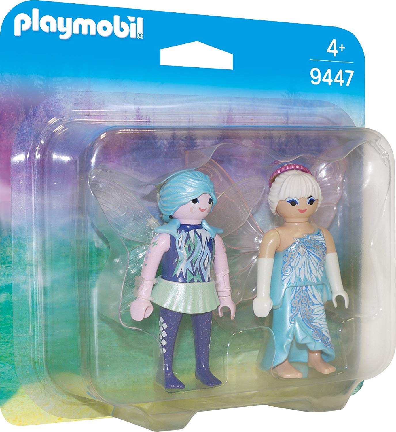 Playmobil 9447 FAiries Winter FAiries Duo Pack, Fun Imaginative Role-Play, PlaySets Suitable for Children Ages 4+