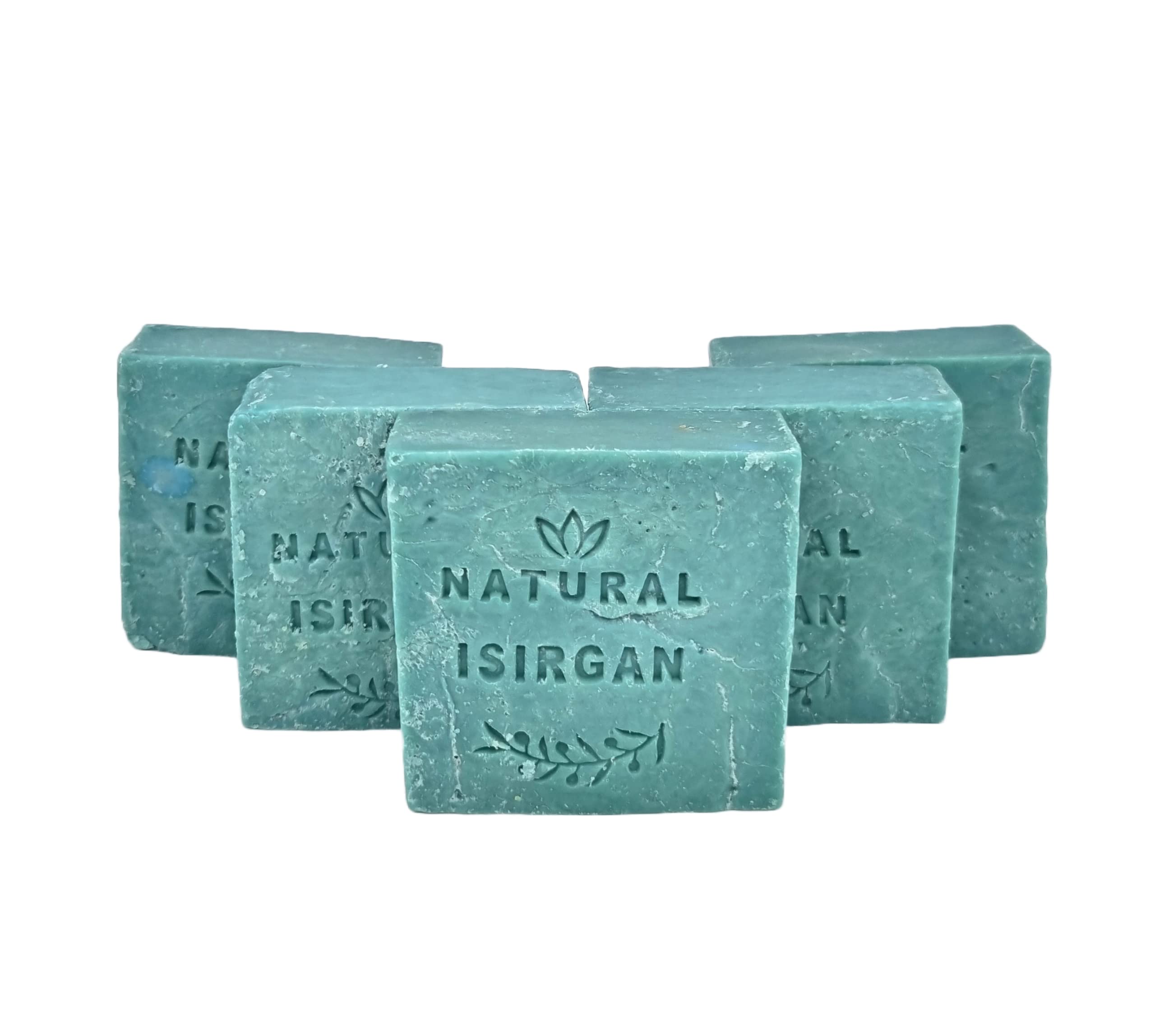 Soap Bar Organic Natural Vegan Traditional Handmade Antique - Effective For Skin Irritation - Absolutely No Chemicals, Pure Natural Soap. Natural Skin (Pack of 5 Nettle)