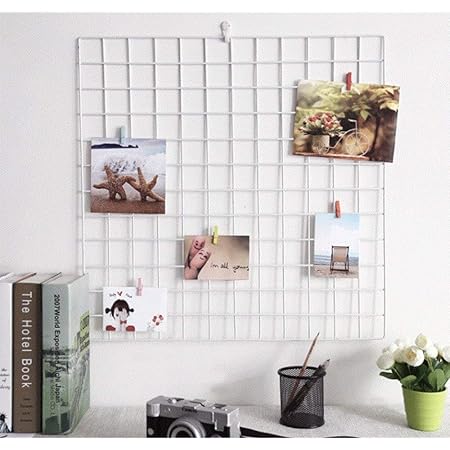 Home Furniture Diy Multi Function Metal Mesh Grid Panel Decor Photo Wall Art Display Organizer Kisetsu System Co Jp