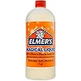 Elmer's Magical Liquid Slime Activator Solution Updated Formula for Double Slime Output Safe and Washable 1 Quart
