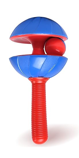 Duck Toy Rattle - Tip Top (Blue/Red)