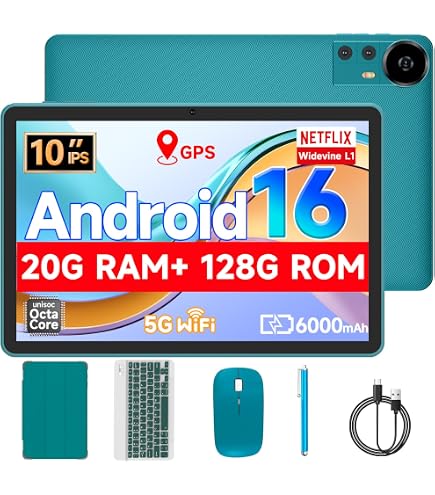 Amazon.com : DIGITHINK 128GB Tablet PC 10 inch Android 15.0