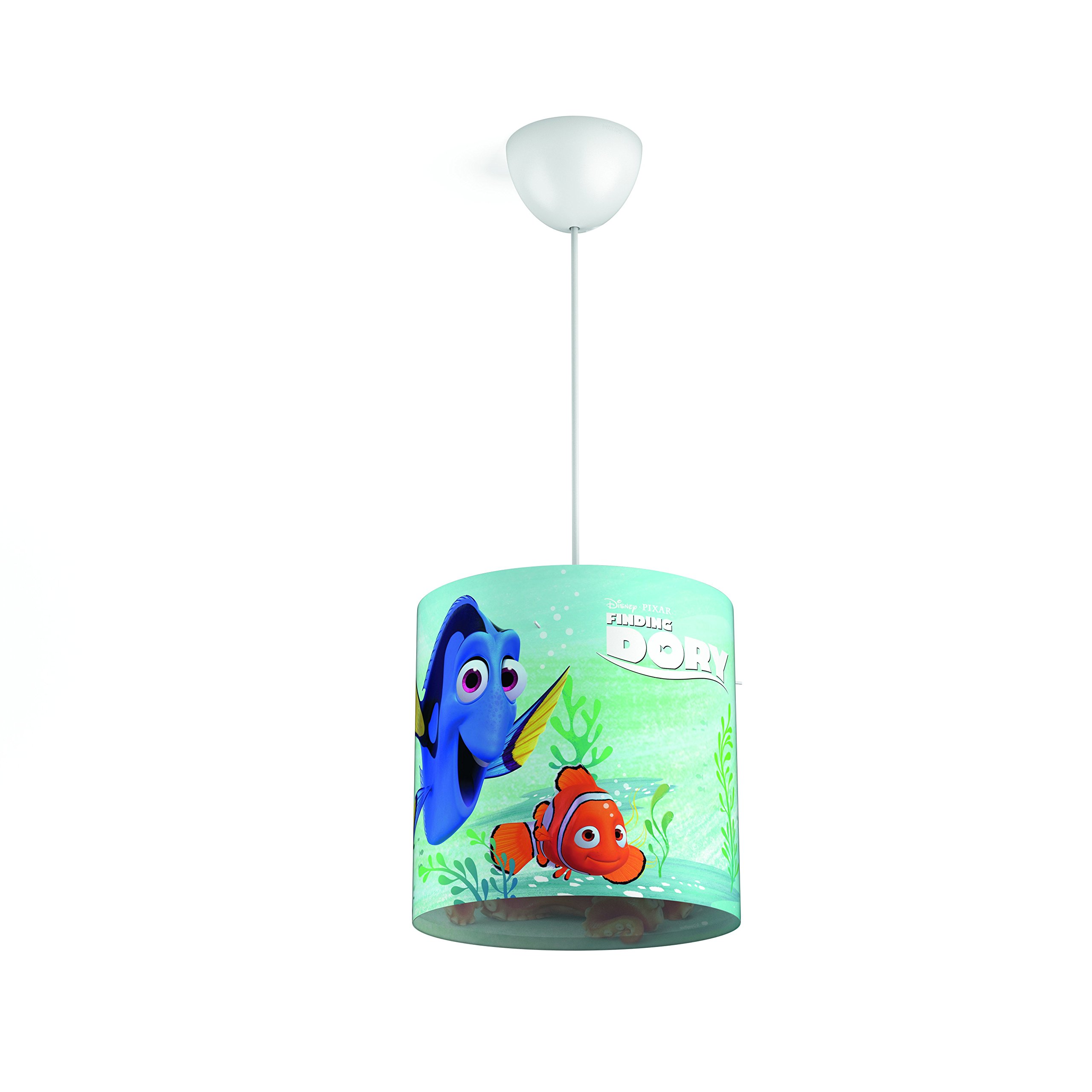 Philips Disney Suspended Ceiling Light for Child's Room - Synthetic Material, plastic, blue, E27, 0.3 wattsW 3.2 voltsV