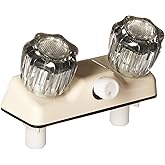 Lasalle Bristol 20354RP21 Shower Valve 4" Ivory 2-Handle Smoked (Utopia)