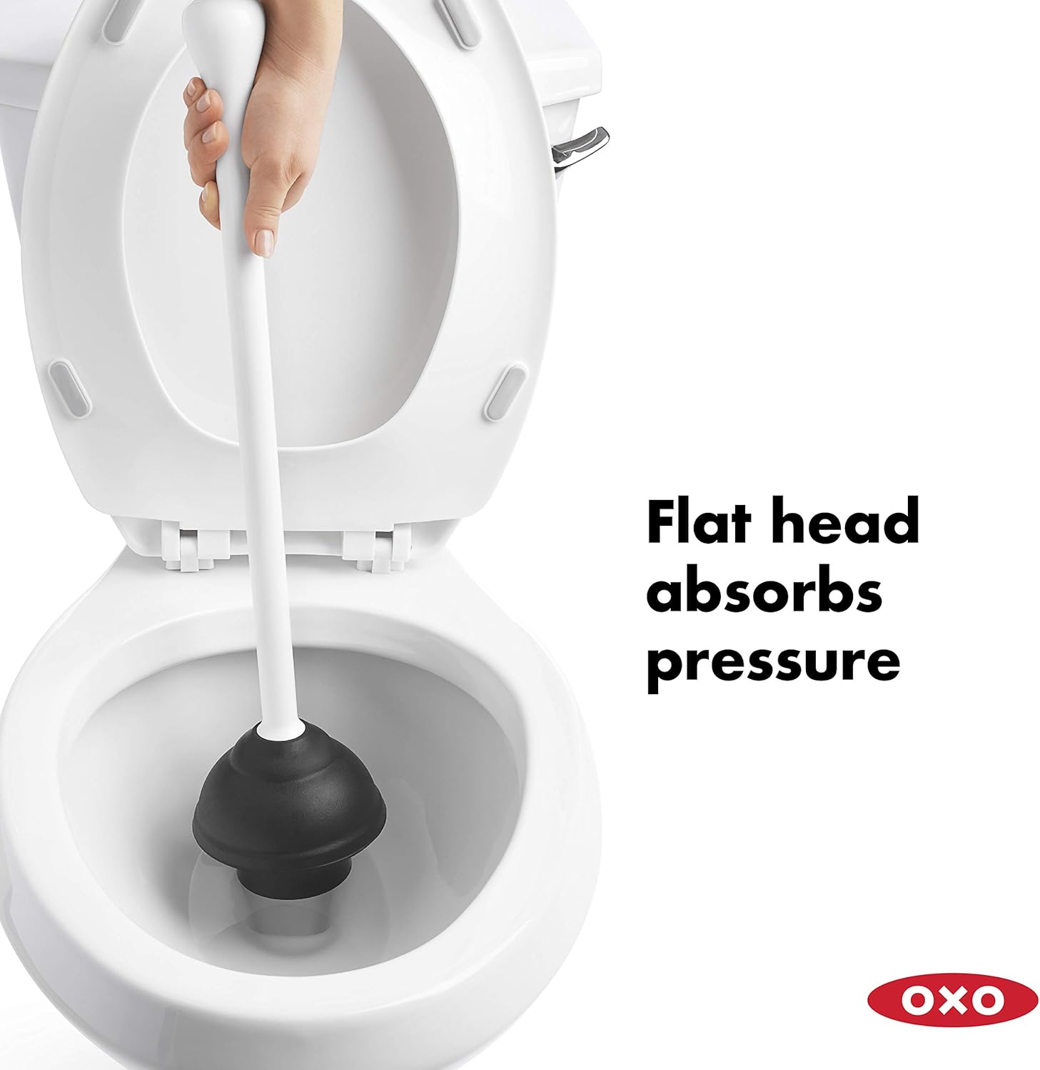 OXO Good Grips Toilet Plunger with Holder: Home & Kitchen