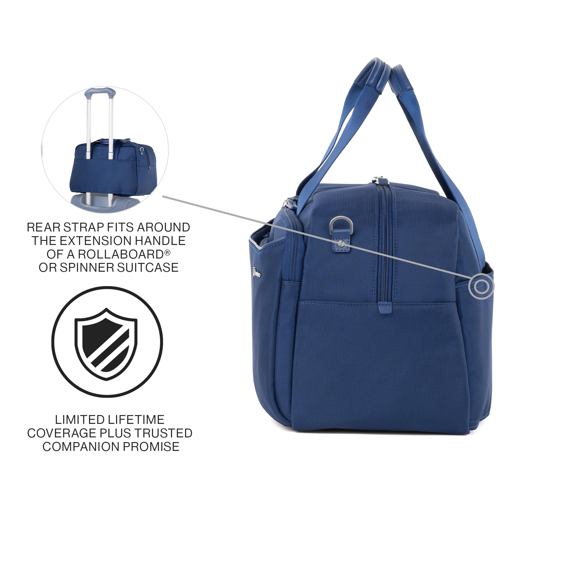 Travelpro Versapack + Lightweight Underseat Travel Tote Bag —