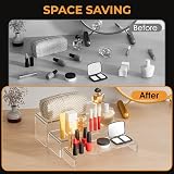 MerryNine Acrylic Risers Display Set 2x3 Sizes Clear U-Shape Stand view 3