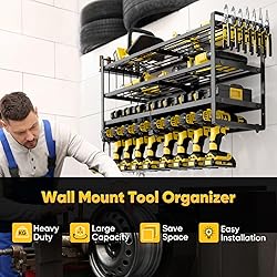 POKIPO Large Power Tool Organizer Wall Mount,4