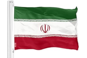 G128 Iran Iranian Flag | 3x5 Ft | LiteWeave Pro Series Printed 150D Polyester | Country Flag, Indoor/Outdoor, Vibrant Colors,