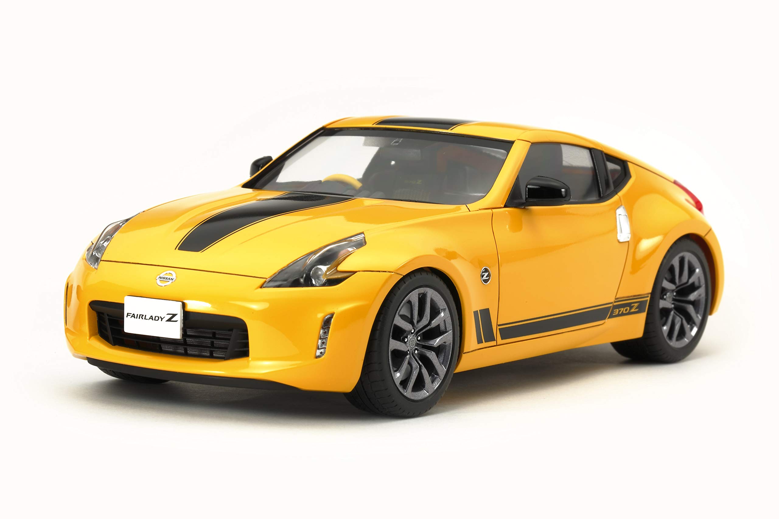 TAMIYA 24348 Nissan Vehicle 24348-1:24 370Z Heritage Edition, Model Building, Plastic Kit, Crafts, Hobby, Gluing, Plastic Kit, Unpainted