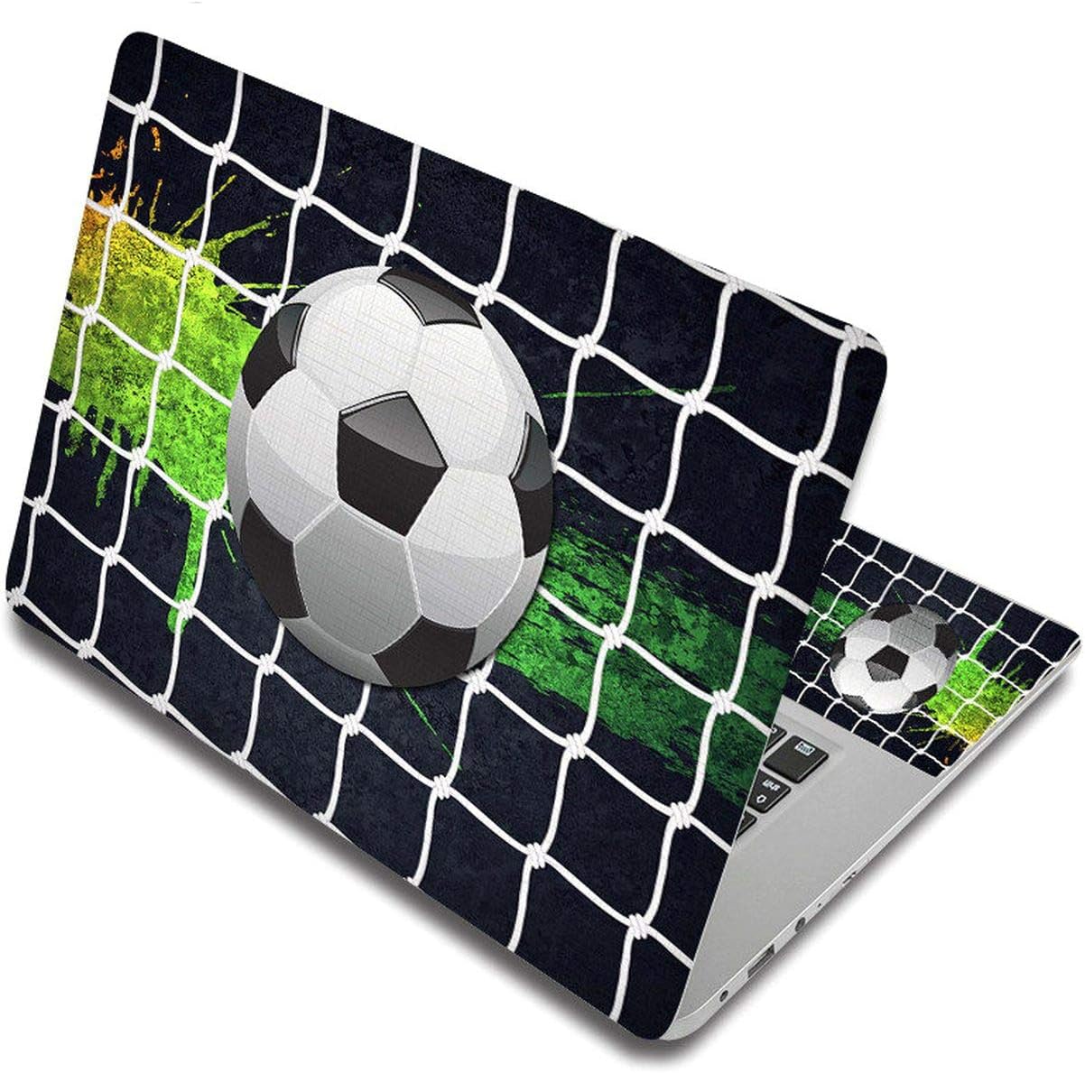 Football Stickers Laptop Skin For Notebook Stickers Cover Decals For Xiaomi Pro/Hp/Lenovo/Asus,17 Inch,Laptop Skin 1