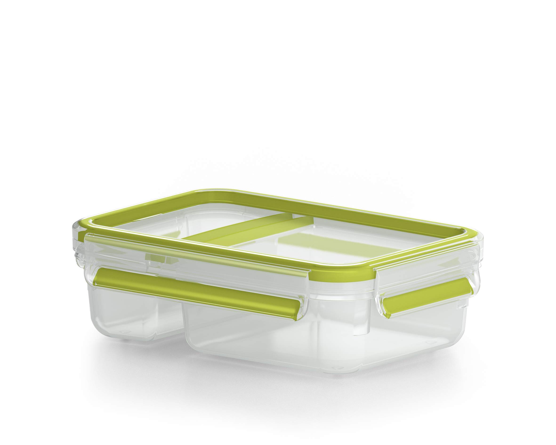 Emsa "Clip & Go Yoghurt Box, Green/Transparent, 0.60 Litre