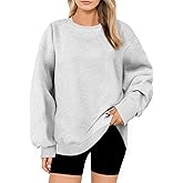 ZENUTA Oversized Sweatshirt for Women, Crewneck Sweatshirts Women Pullover Long Sleeves, Pullover Sweaters Casual Clothes