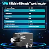 Seesii TinySA Ultra+ ZS406 Spectrum Analyzer 0.1MHz-5.4GHz 32GB Card 50W view 2