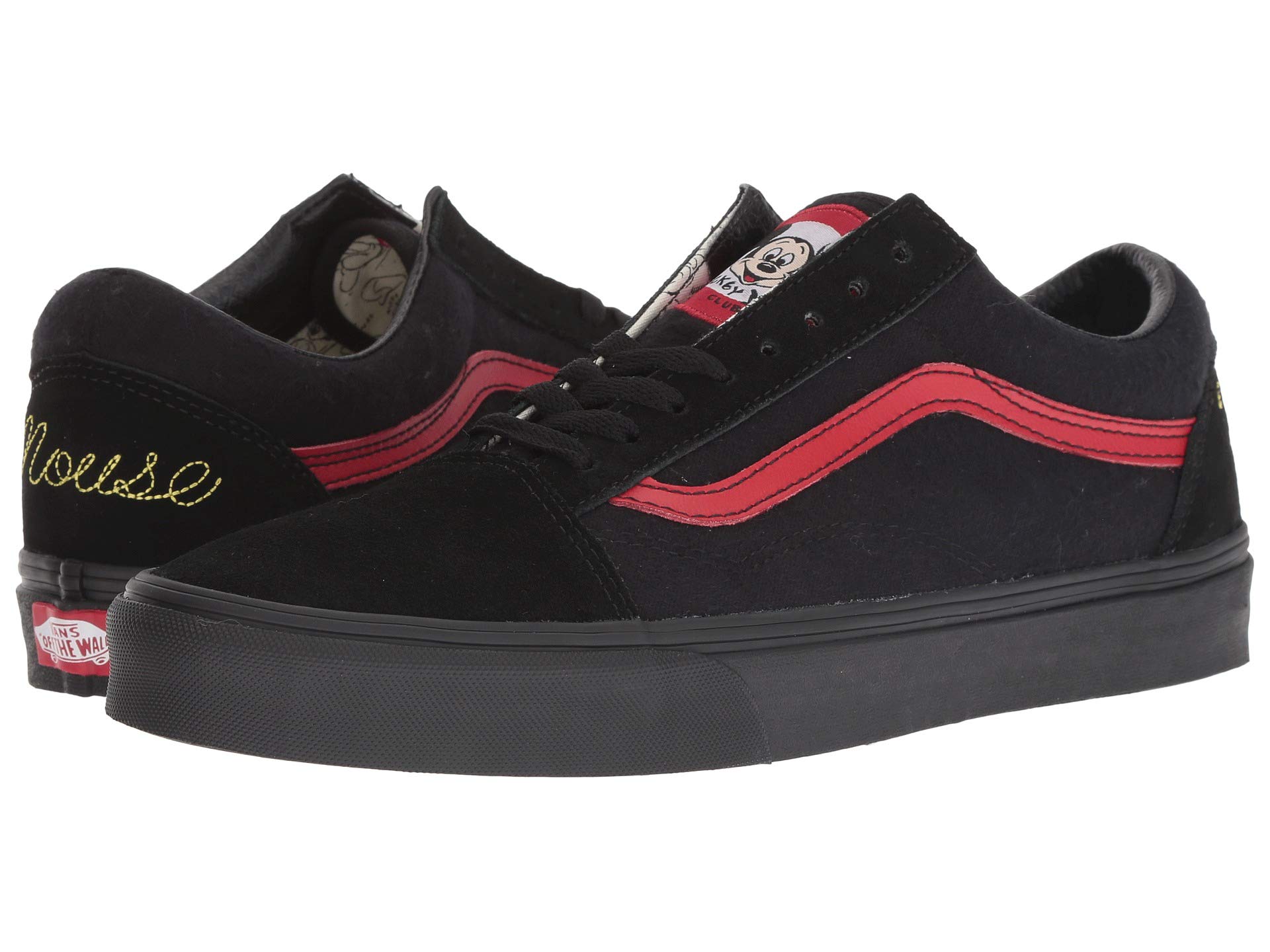 mickey mouse mens vans