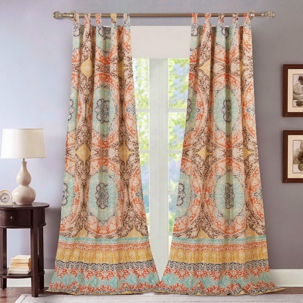 Amazon Com Window Treatments Tab Top Curtains Panels Lined