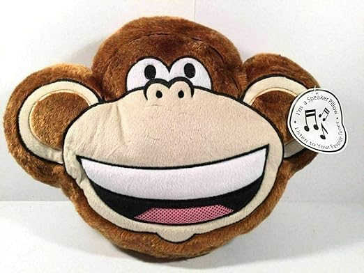 Amazon Com Bobby For Jack Girls Monkey For Plush Speaker Pillow