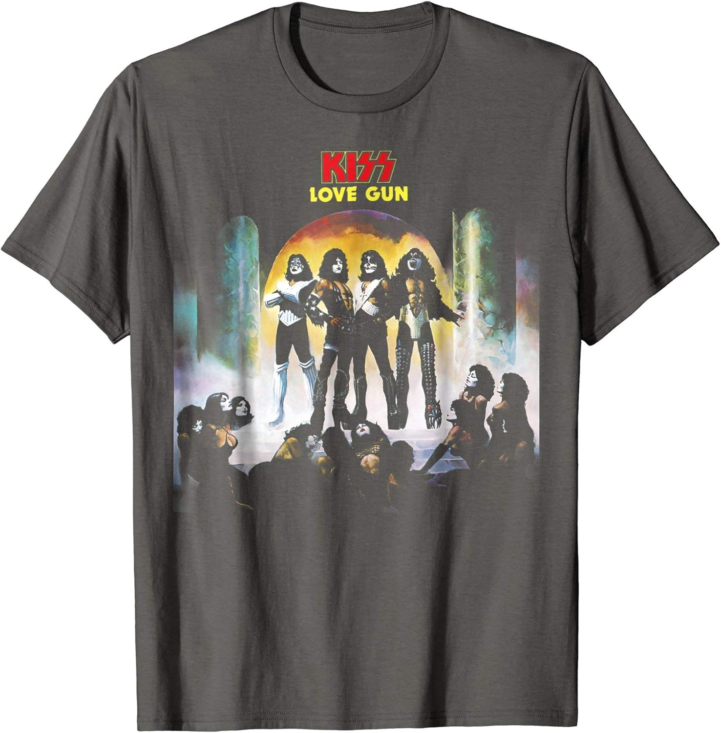 KISS 1977 Love Gun TShirt Clothing