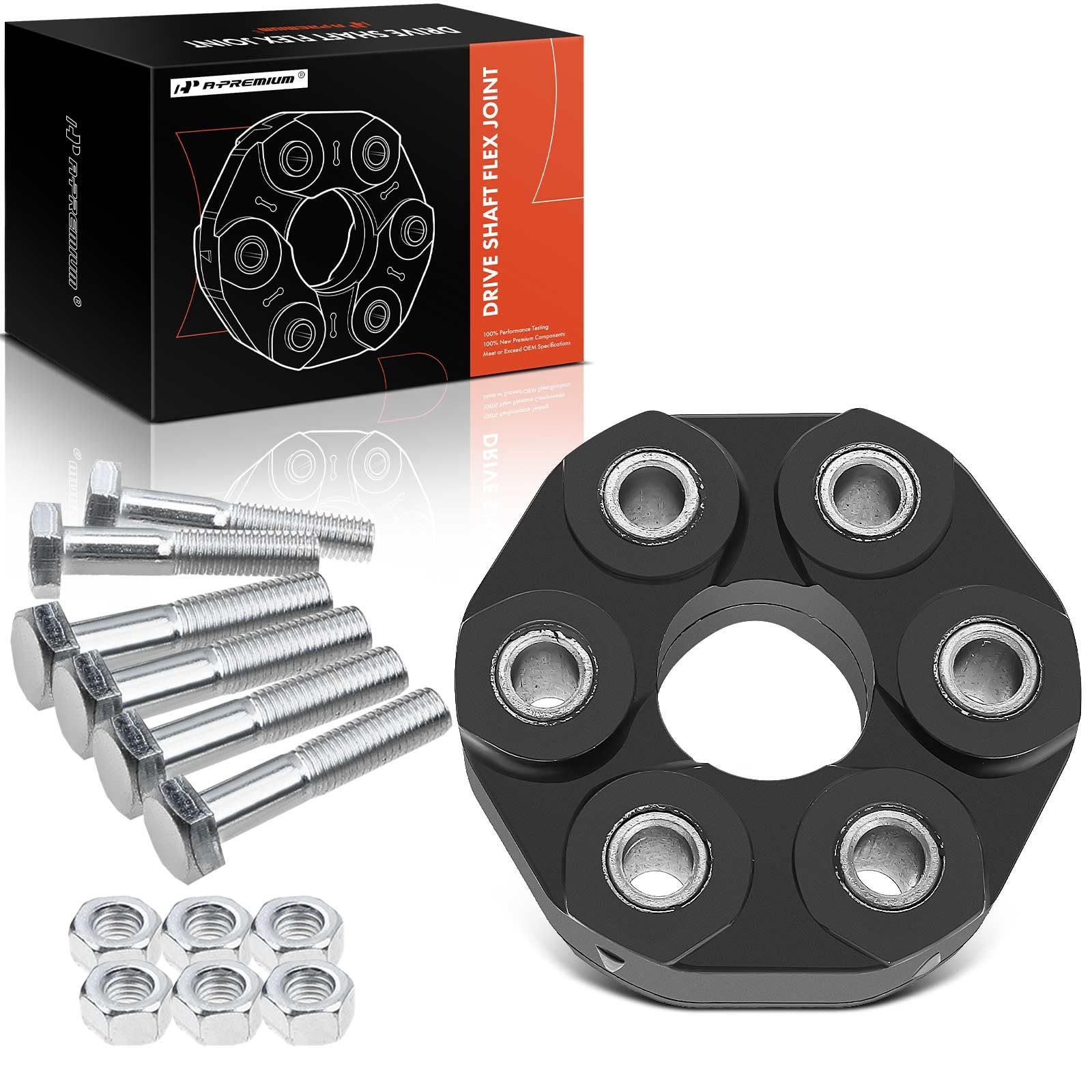 Photo 1 of A-Premium Drive Shaft Coupler Flex Joint Propshaft Coupling with Bolts Compatible with BMW 318i 1992-1998 318is 318ti 323Ci 323i 325Ci 325i 325is 328i Z3 Z4 & Chevrolet Corvette