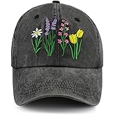 Tdopsxyxw Gardening Hat for Women, Funny Adjustable Cotton Flower Plant Baseball Cap