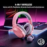 Razer Barracuda X Wireless Multi Platform Headset Quartz Pink 40mm Drivers view 3