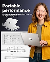 HP 2025 14" Laptop Computer - HD Thin and Light