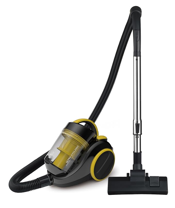 Daewoo Bagless Vacuum Cleaner, 1.5 Litre, Yellow Amazon.co.uk Kitchen