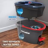 O-Cedar RinseClean Spin Mop & Bucket System with Extra Microfiber Mop Head view 2