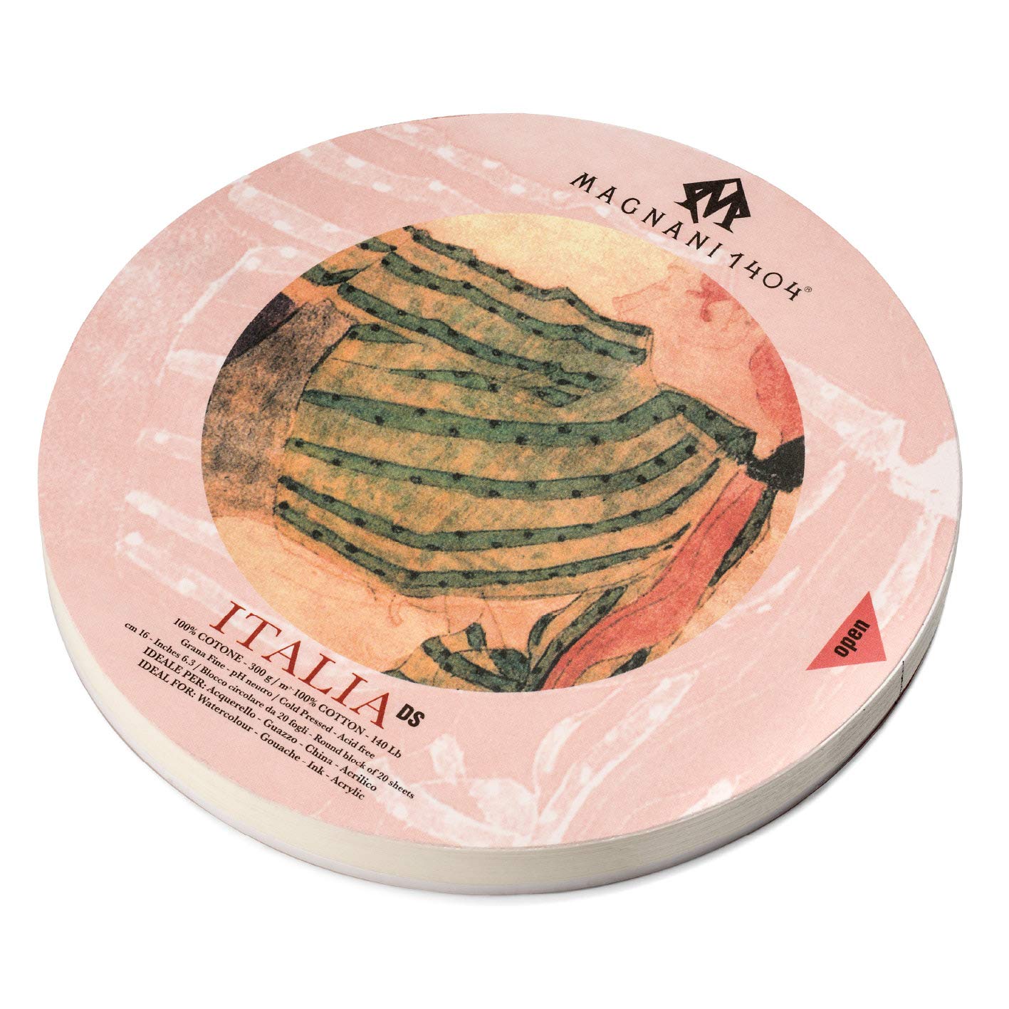 Magnani Italia 12.6", White 20 Sheets, One Size