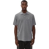 Maison Kitsun&eacute; Men's Grey Fox Head Patch Comfort Polo