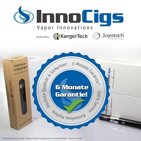 EVOD MEGA Kanger Einzel-Set, E-Zigarette (Edelstahl)