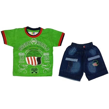 baby boy green shorts