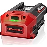 NEPOWILL Replacement for Skil 40V Battery PWRCore Lithium Battery 6.0Ah BY8705-00, Compatible with PWRCore 40 Volt Cordless Power Tools and Chargers, for Skil Battery