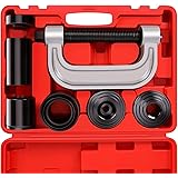 Heavy Duty Ball Joint Press & U Joint Removal Tool Kit with 4x4 Adapters, for Most 2WD and 4WD Cars and Light Trucks