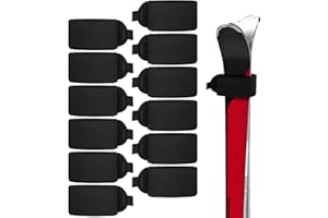 YEYEPLUM 12 Pack Winter Ski Straps Fastener for Carring Adjustable Ski Wraps Tie Snow Strap Fastener Tape Gear Accessories for Sport Men Women