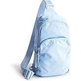 Vera Bradley Women's Ripstop Lorman Sling Backpack, Placid Blue, One Size