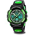 cofuo Kids Digital Sport Watch, Boys Girls Waterproof Sports Outdoor Watches Children Casual Electronic Analog Quartz Wrist Watches with Alarm Stopwatch