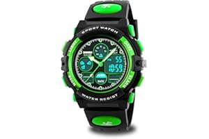 cofuo Kids Digital Sport Watch, Boys Girls Waterproof Sports Outdoor Watches Children Casual Electronic Analog Quartz Wrist Watches with Alarm Stopwatch