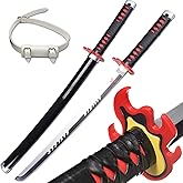 ziqing Demon Katana Sword Cosplay Sword Handmade Katana 31 inch with Multiple Styles to Choose from