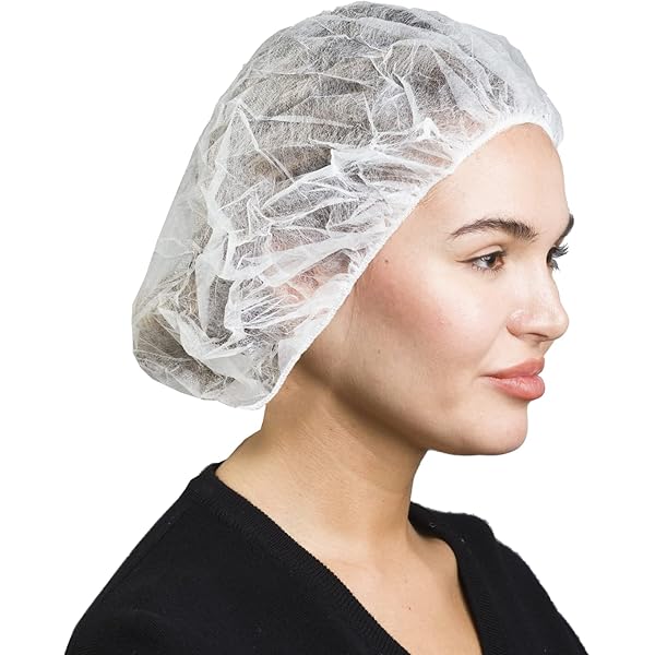 Nylon Honeycomb Beard Nets - White S-17937W - Uline