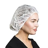 SAFEKO Unisex Polypropylene Bouffant Caps, 100