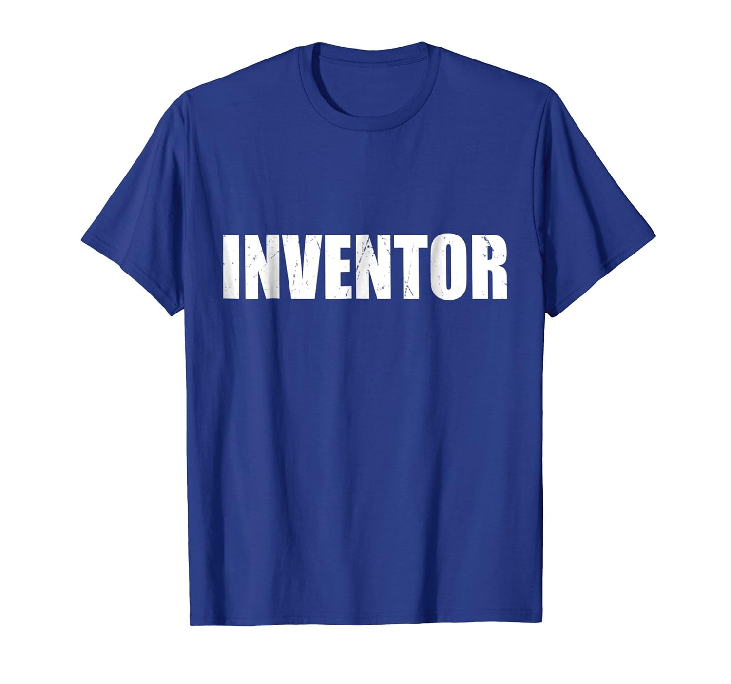 Inventor T Shirt Halloween Costume Funny Retro Distressed-ANZ