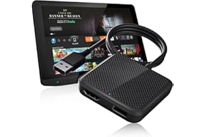 Dilxyuy Car TV Mate, Car TV Converter for TV Sticks, Game Consoles, DVD, Set-top Boxes HDMI Outputs, HDMI Multimedia Adapter for Cars with Factory Wired CarPlay, Plug and Play