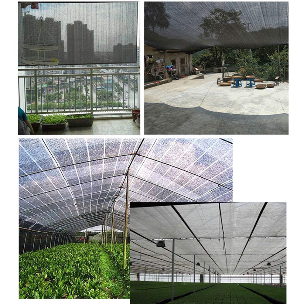 Pinnaclet1 Sunblock Shade Cloth With Grommets 75 Black Sun Shade Fabric For Plant Cover Greenhouse Barn Kennel Pergola Cover Swimming Pool Canopy