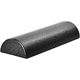 Yes4All High-Density EPP Half Round Back Roller Foam, Exercise Foam Roller for Yoga, Pilates & Stretching - 12, 18, 24, 36 in