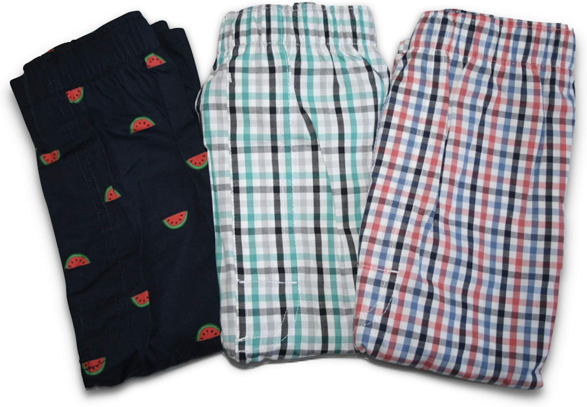 Old Navy Men's 3 Pair Printed Boxer Shorts (X-Large 40-42" Waist) Boxers