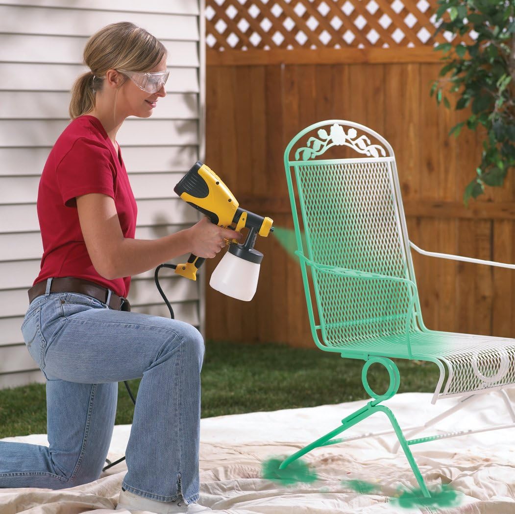 Wagner Spraytech 0518080 Control Spray Max HVLP Paint or Stain Sprayer, Complete Adjustability for Decks, Cabinets, Furniture and Woodworking, Extra Container included - Power Sprayers - 