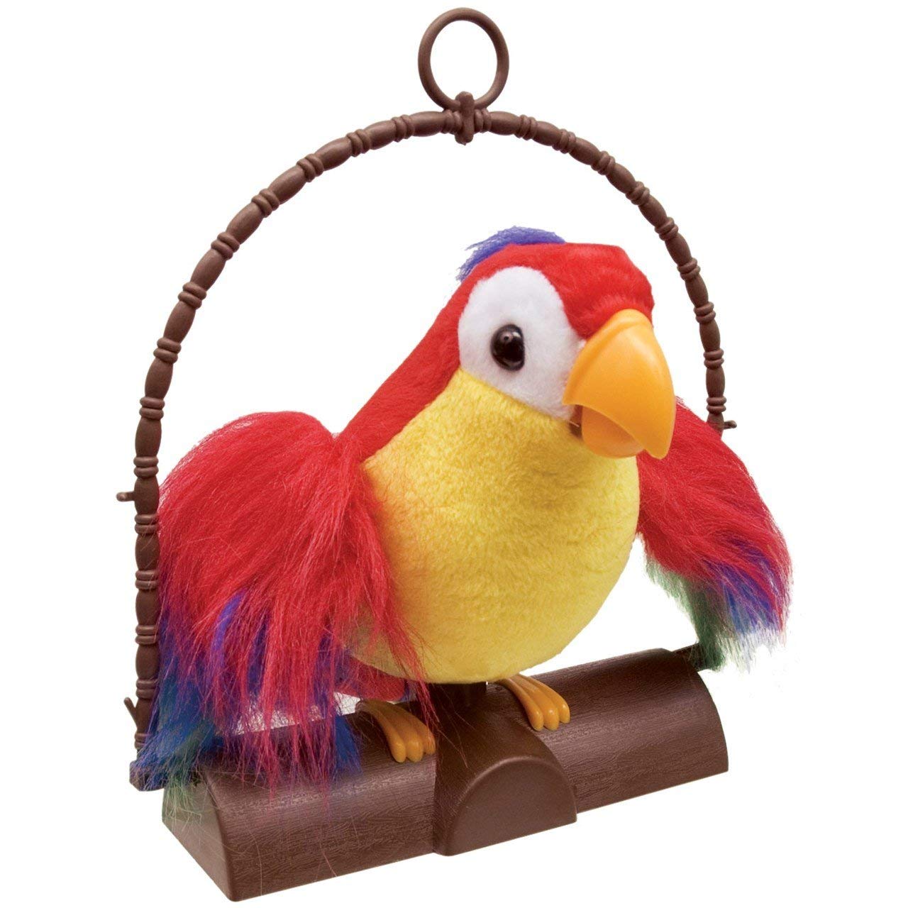 battery operated talking parrot
