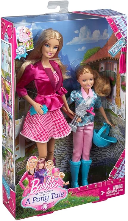 barbie and her sisters in a pony tale dolls