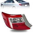 munirater 1-Pack Tail Light Brake Lamp Assembly Replacement for 2012-2014 Toyota Camry Left Side 8156006470, TO2804114